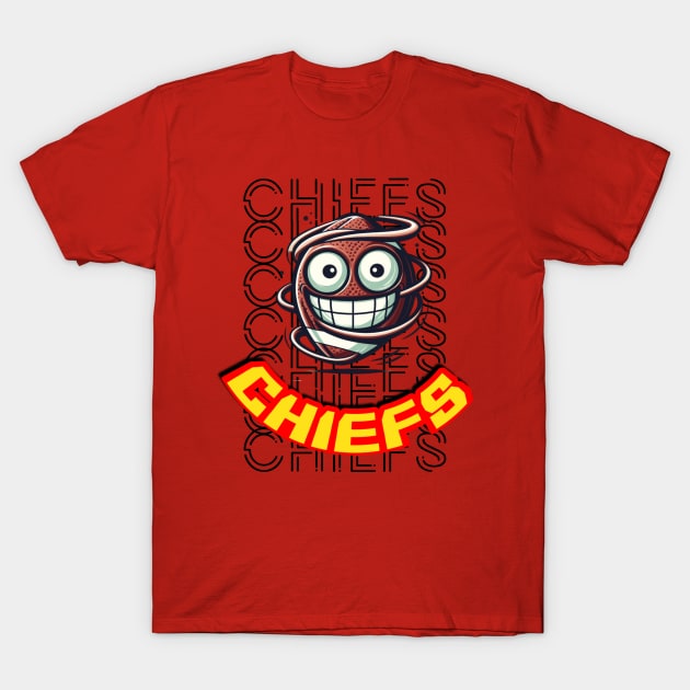 Chiefs T-Shirt by Human light 